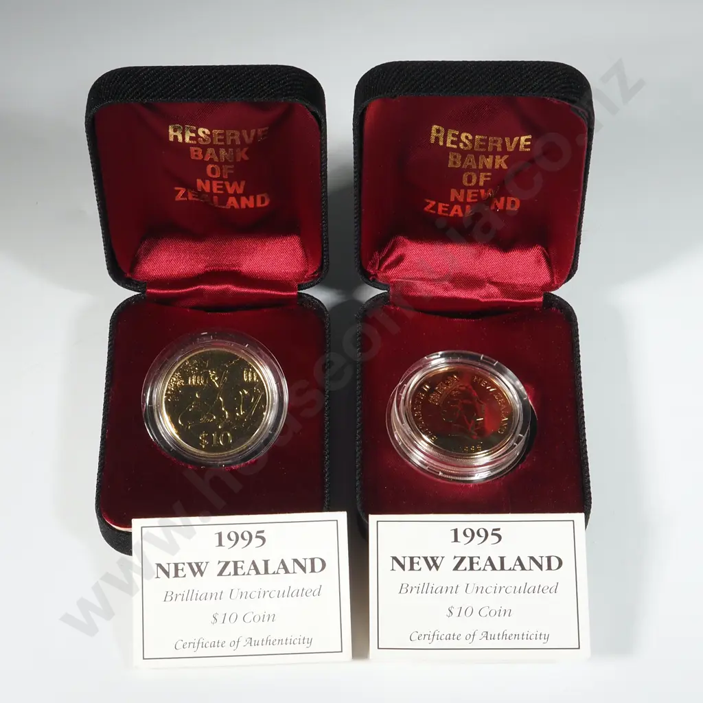 Two Cased UNC Gabriels Gully Coins  Image 1++