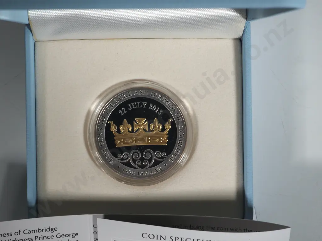 2013 Royal Baby 1 Ounce Silver Coin Image 1++