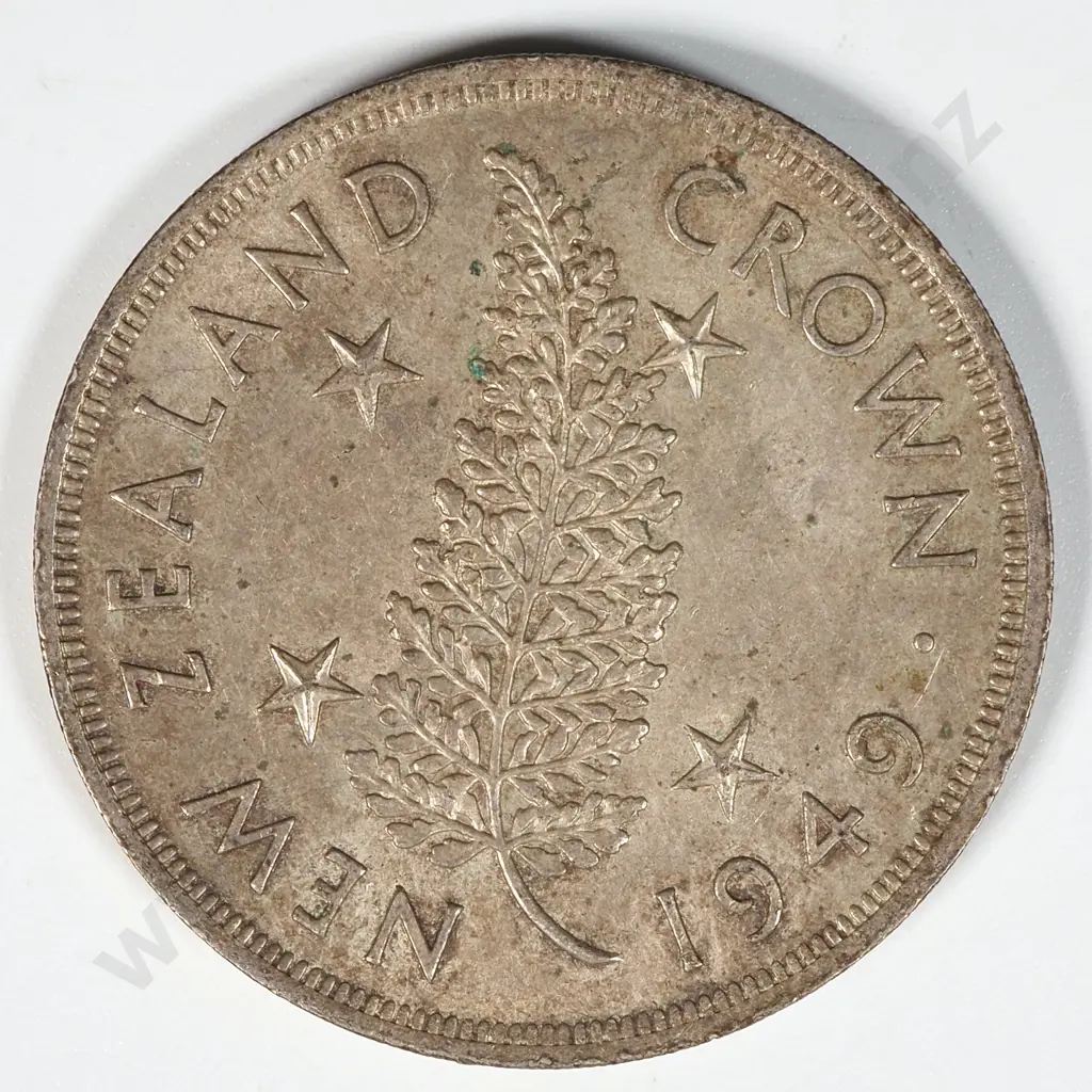 1949 New Zealand Crown  Image 1++