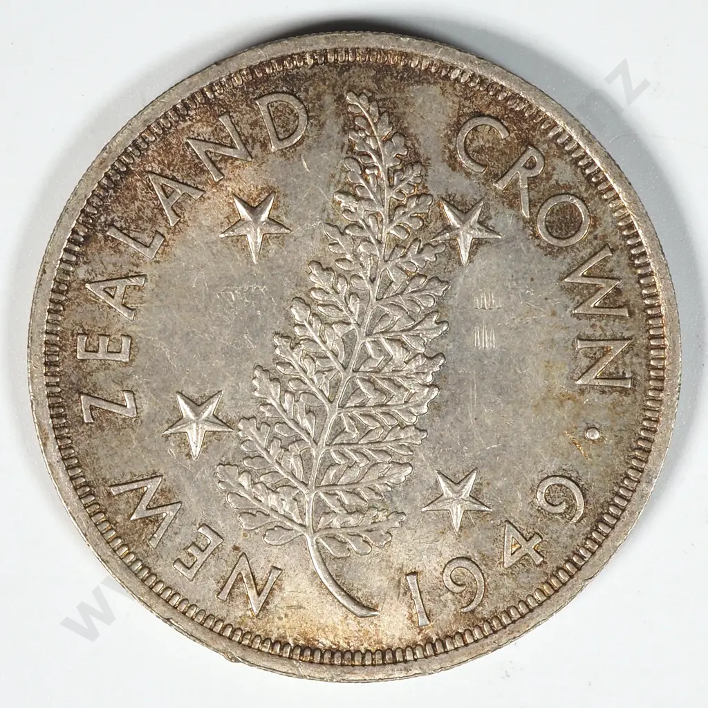 1949 New Zealand Crown  Image 1++