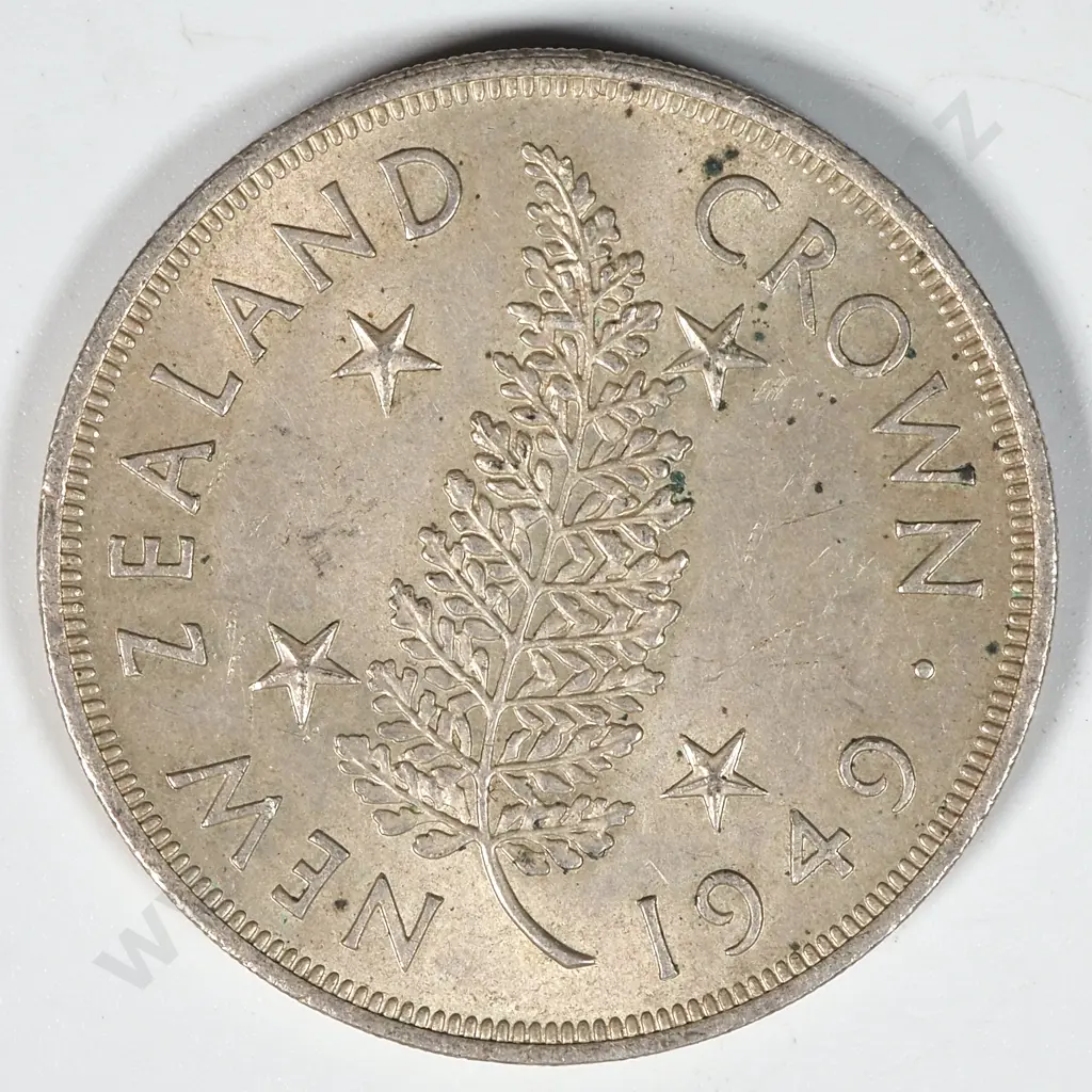 1949 New Zealand Crown  Image 1++