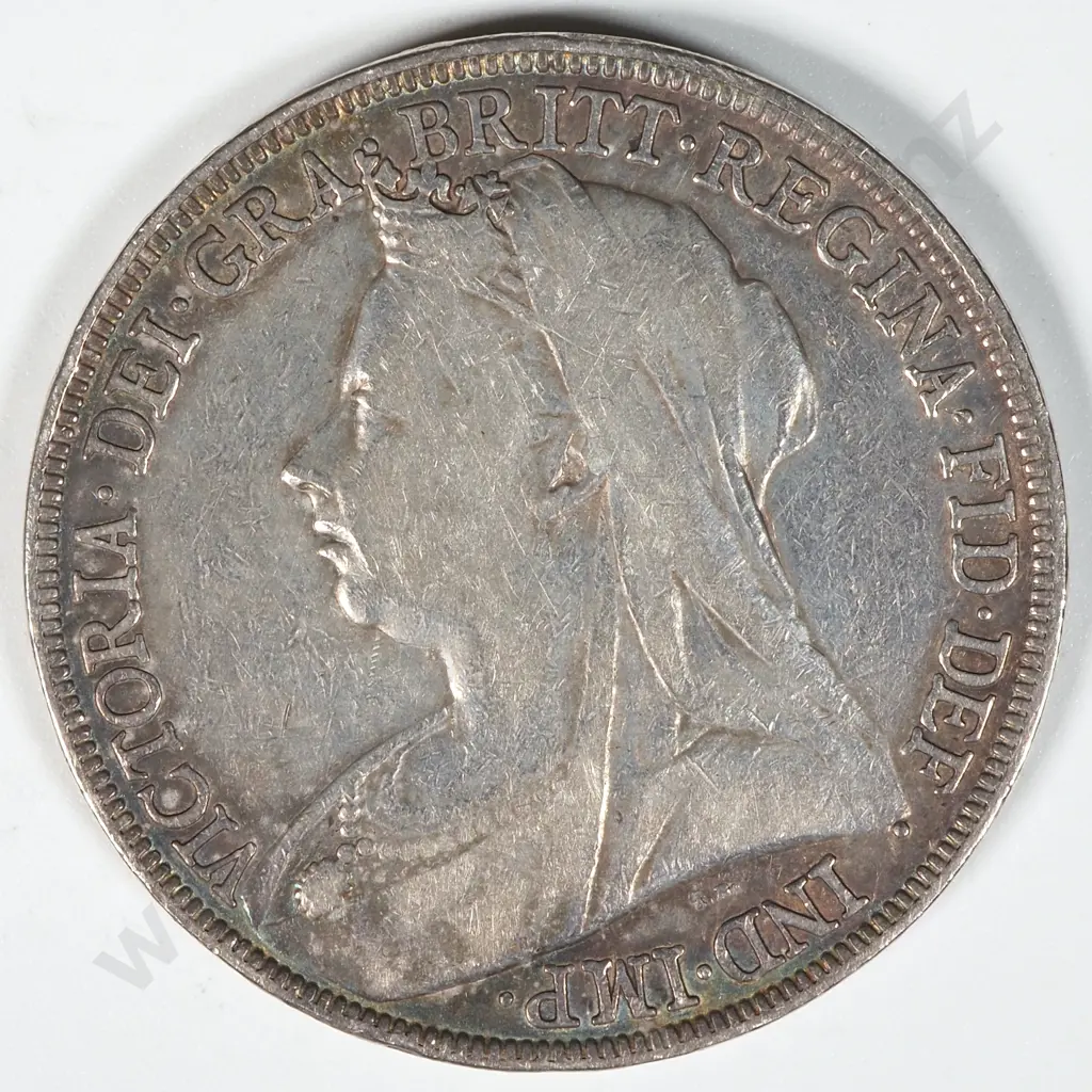 1894 United Kingdom LVII Silver Crown  Image 1++