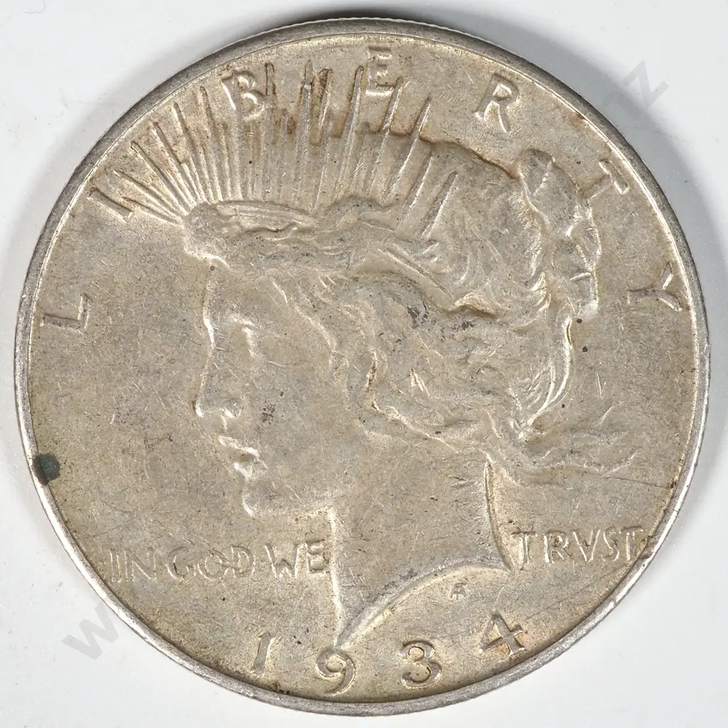 1934 United States of America Liberty Dollar Image 1++