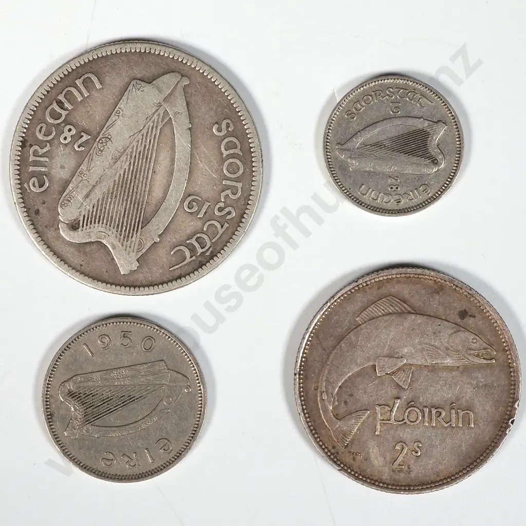 Four Irish Coins  Image 1++