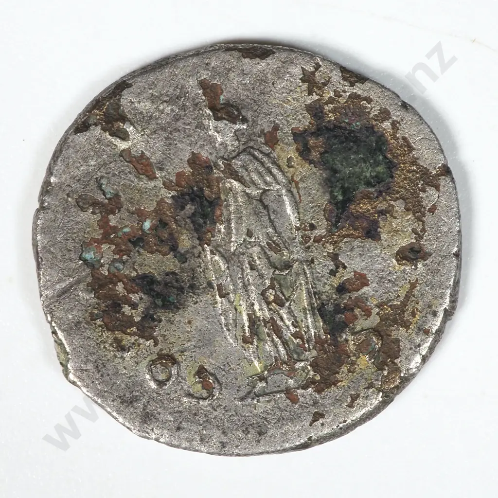 Roman Empire Trajan, 98,117 AD Denarius  Image 1++