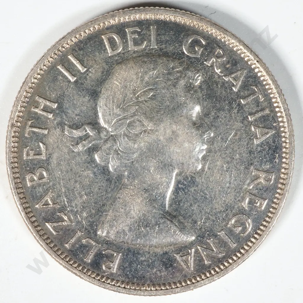 1953 Canada One Dollar Silver Coin .800 Silver Image 1++