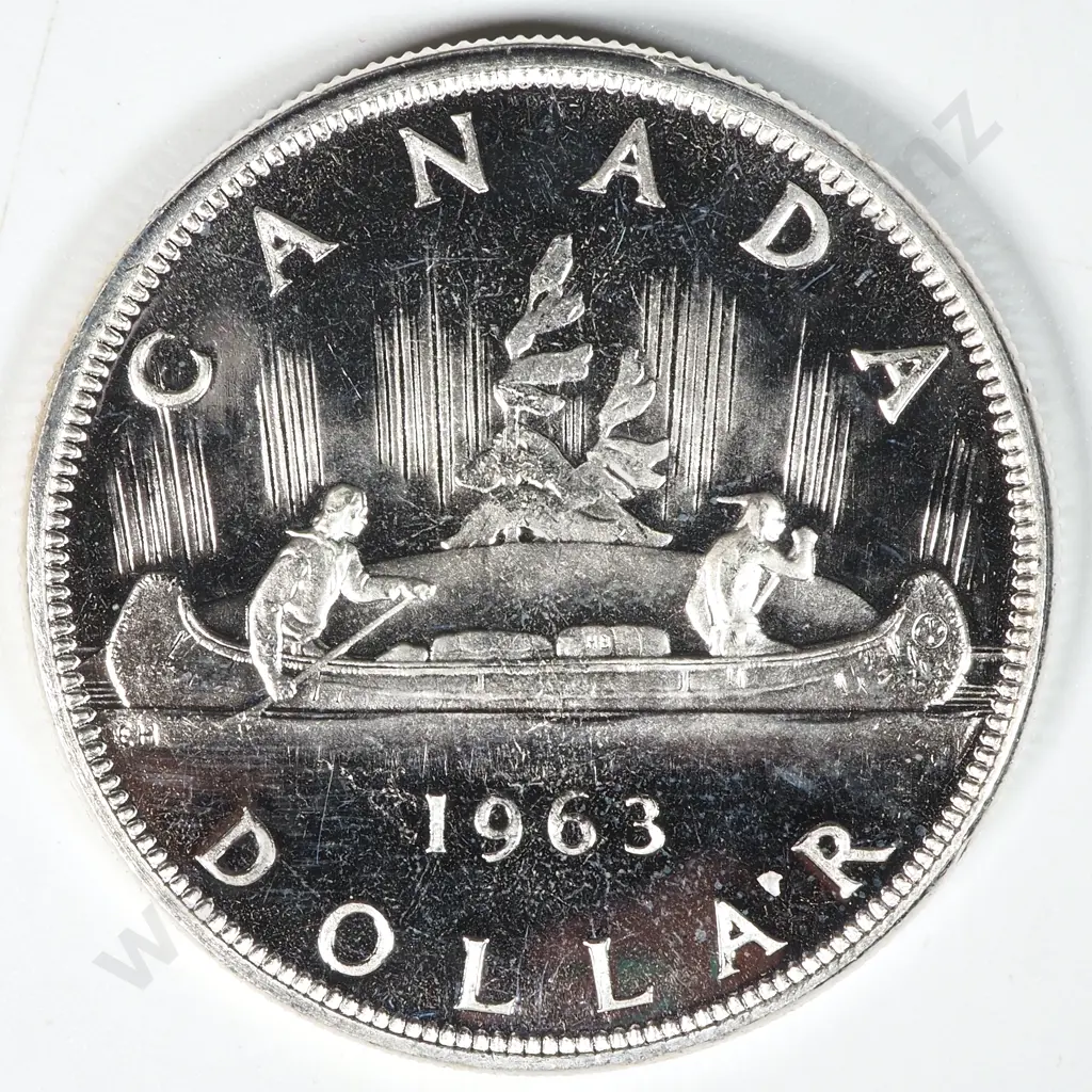 1963 Canada Silver One Dollar Proof Coin  Image 1++