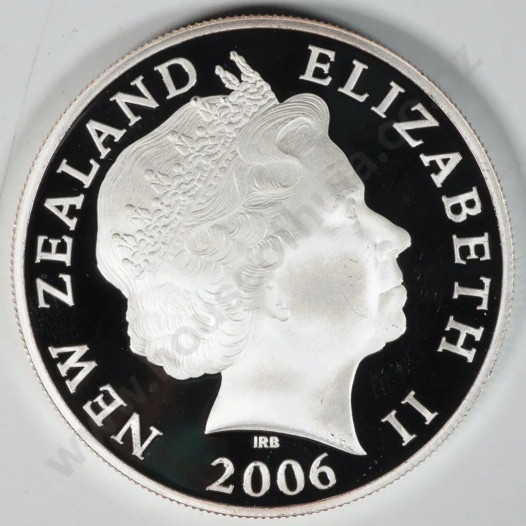 2006 New Zealand Silver One Dollar Proof Coin - Uncased  Image 1++