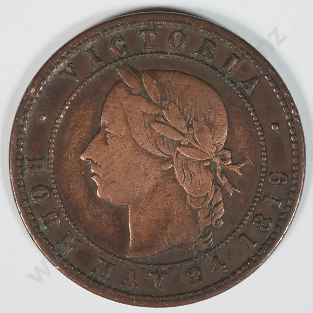 1871 Auckland Licensed Viticultures Association Token  Image 1++