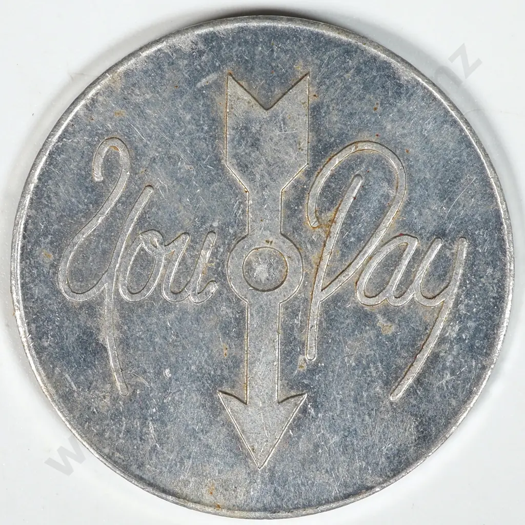 NZ Waikato Beer "You Pay" Spinner  Image 1++