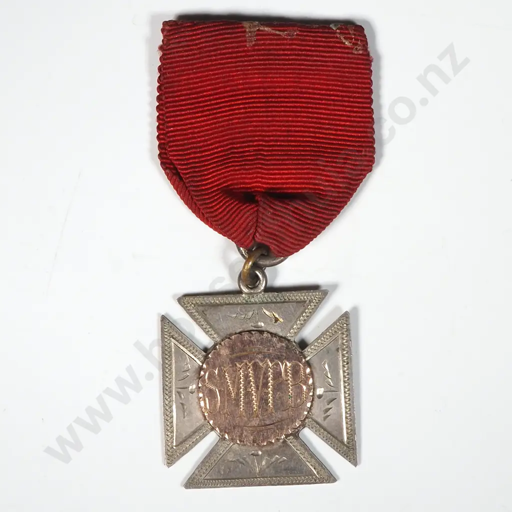 1917/18 Fireman A Moon Attendance Stg Sil Medal - 9 Grams Image 1++
