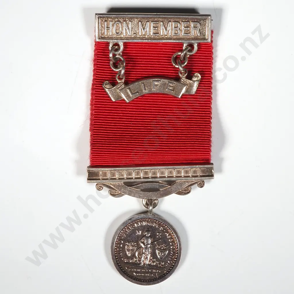 1986 UFBA Life Member Medal to M Smith - 25.76 Grams  Image 1++