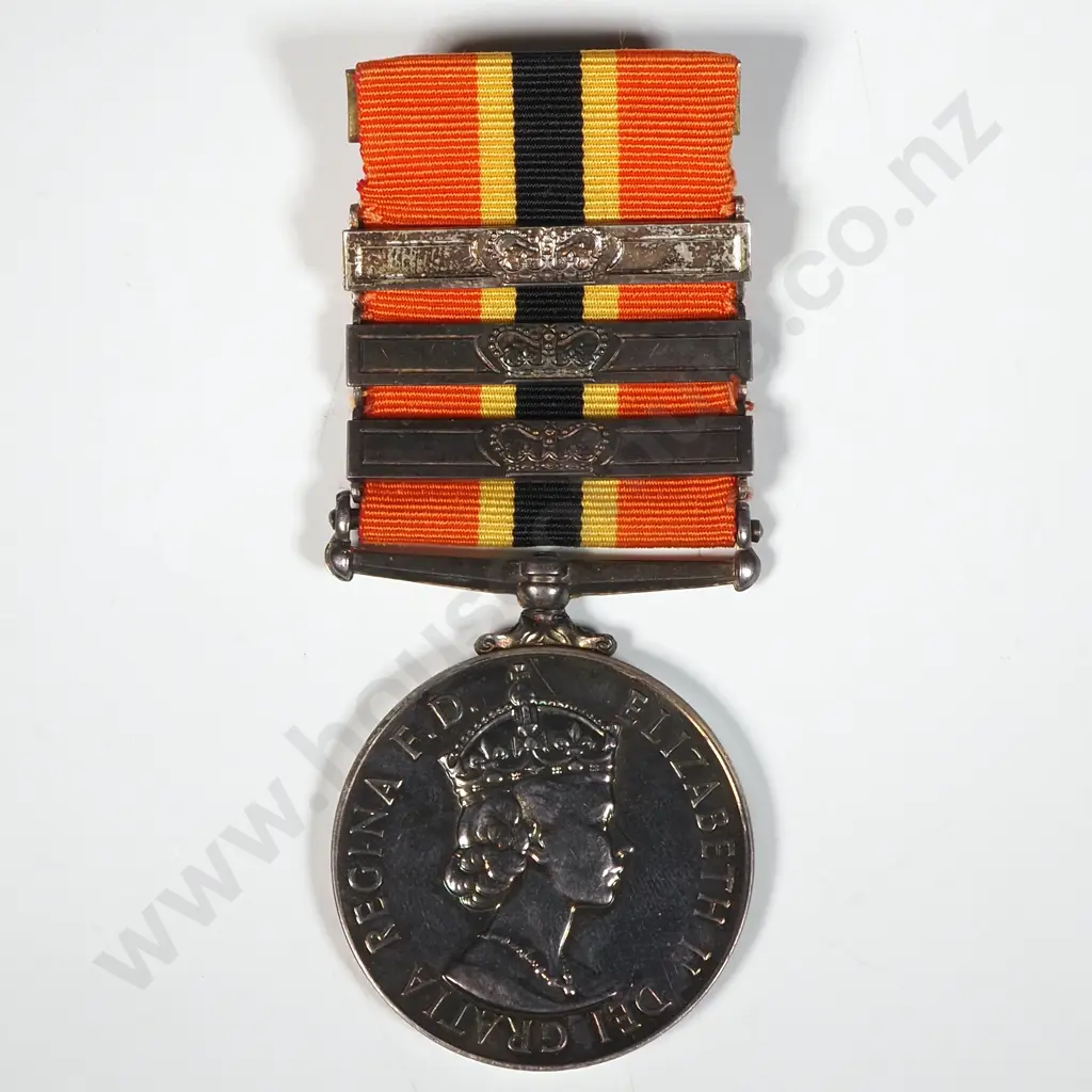 New Zealand Fire Brigade Long Service Good Conduct Medal to A Morrison - 54.48 Grams Image 1++