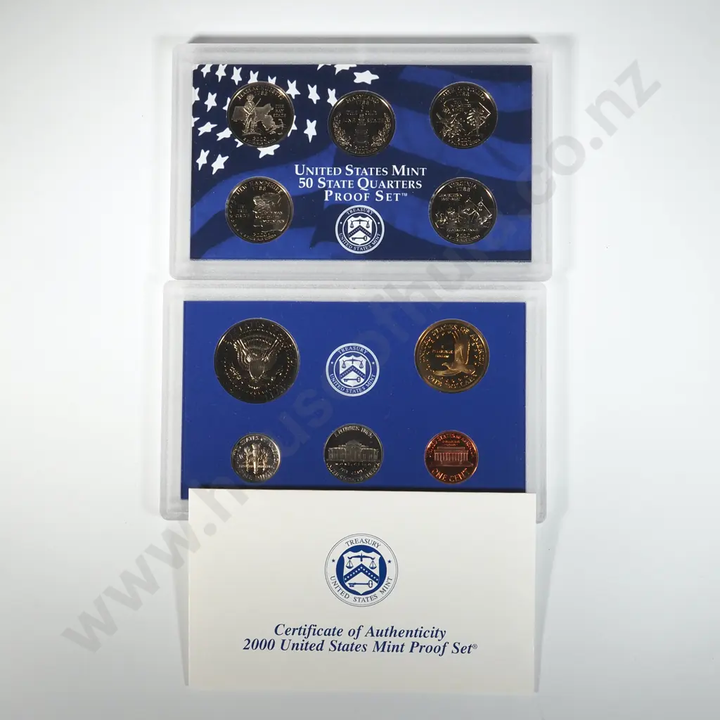 2000 United States Proof Set  Image 1++