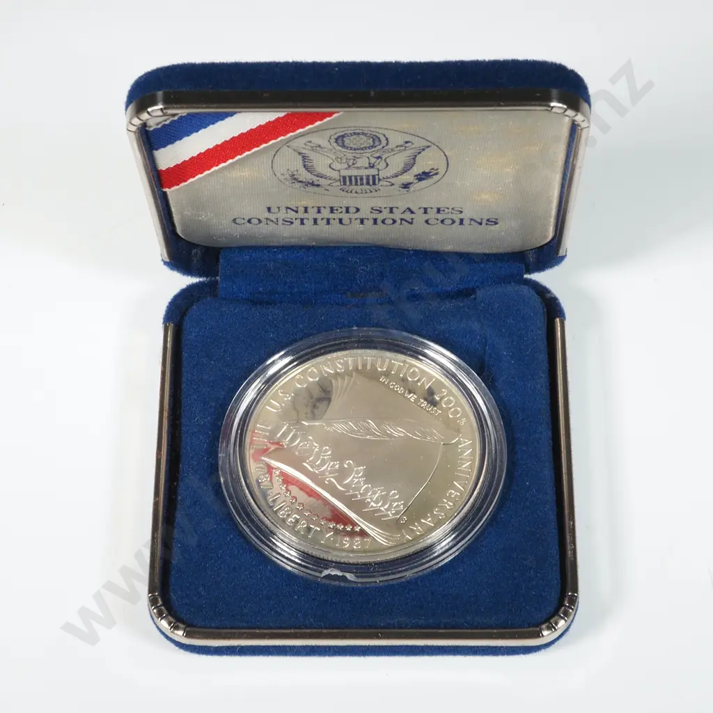 1987 United States Mint 26.73 Gram .900 Silver Coin  Image 1++