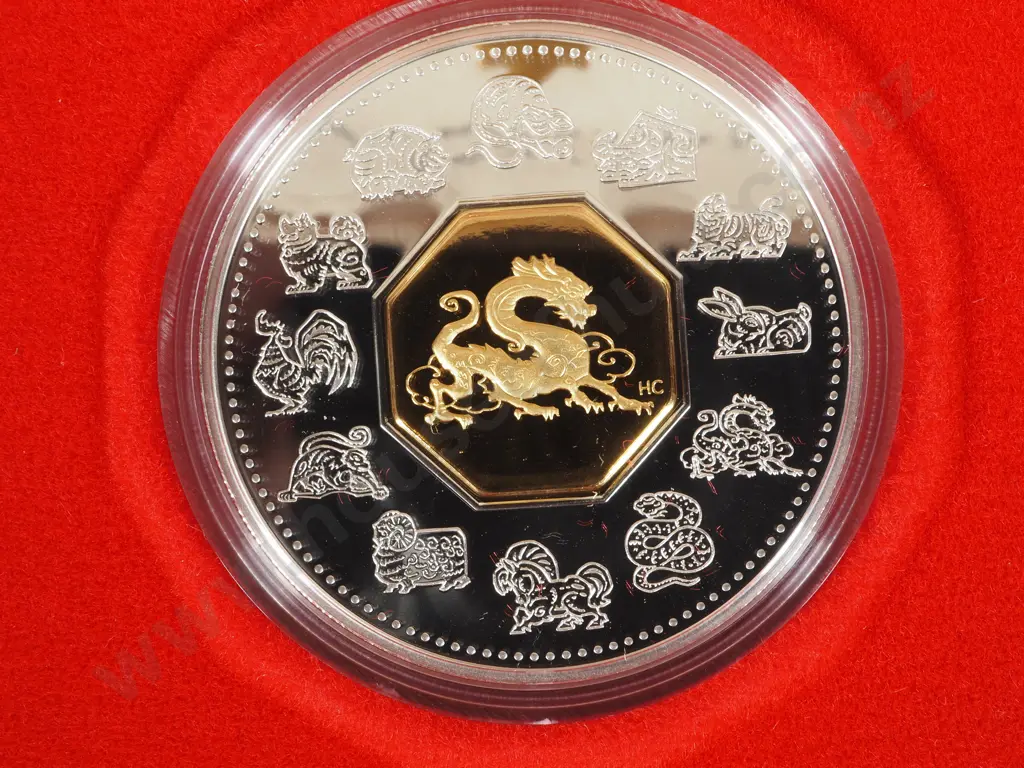 2000 Luna Silver Coin from Canada - 1 Troy Ounce ASW  Image 1++