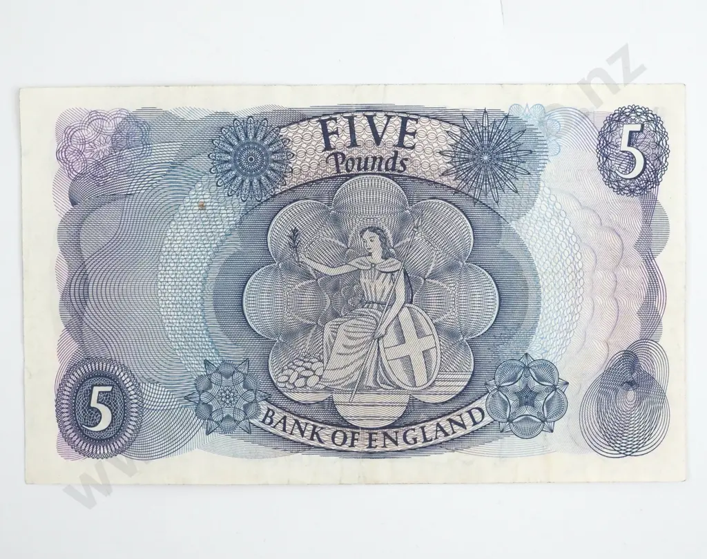 United Kingdom Five Pound UNC Banknote  Image 1++