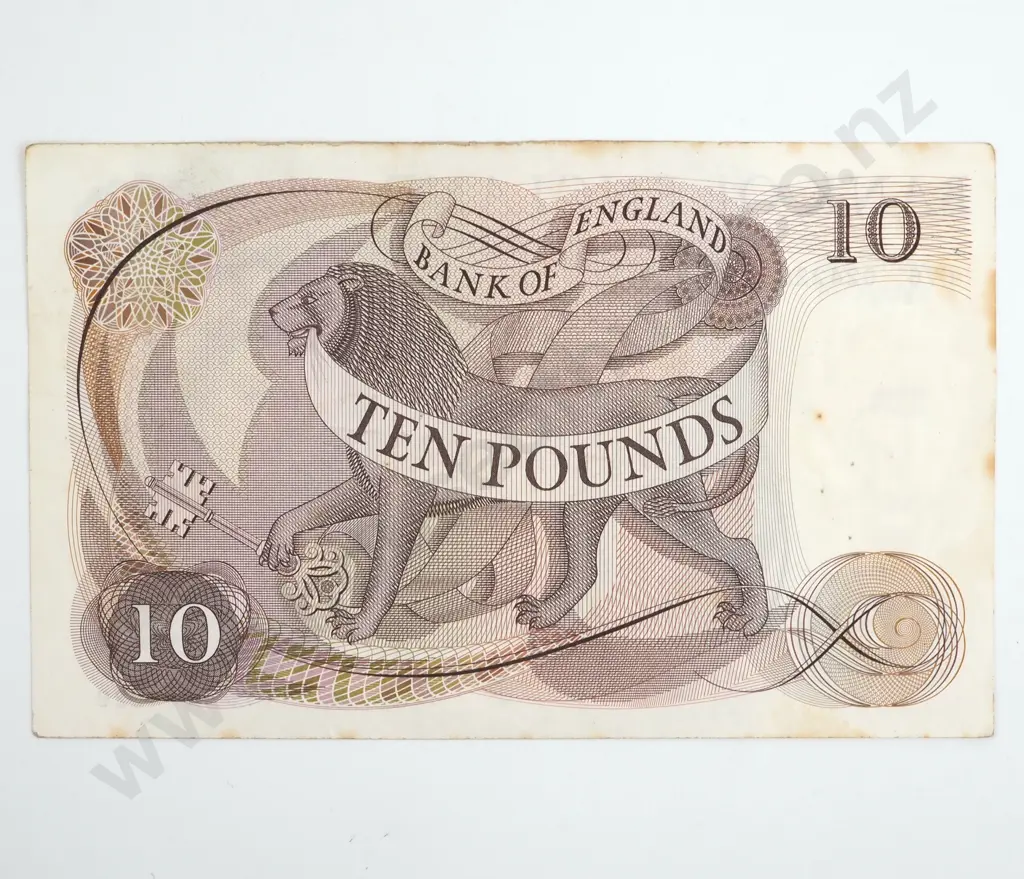 United Kingdom Ten Pound Banknote  Image 1++