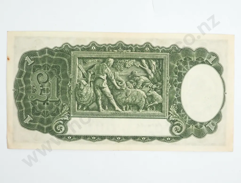 Commonwealth of Australia One Pound Coombs / Watt Banknote AUNC  Image 1++