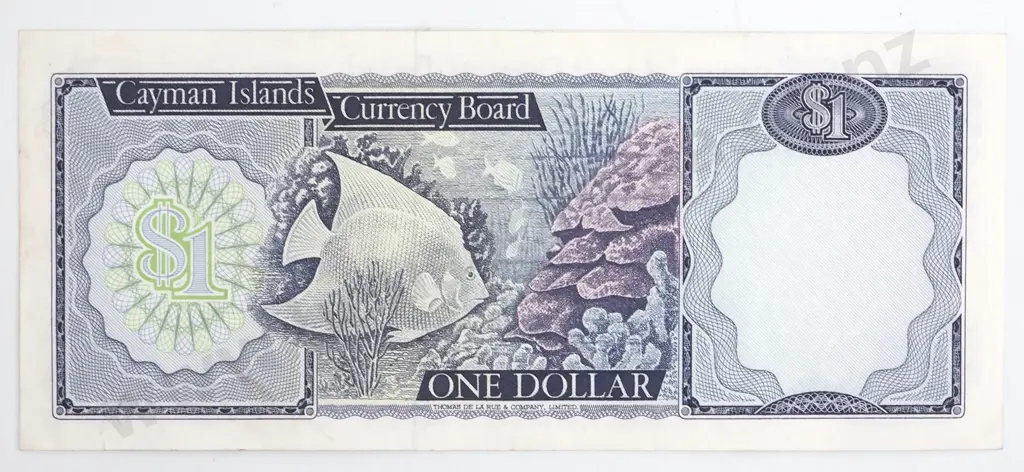 Caymen Islands Currency Board One Dollar Banknote  Image 1++