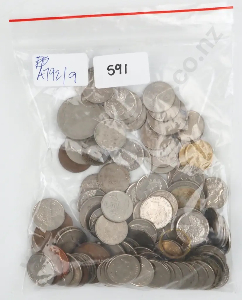360 Grams of Assorted World Coinage  Image 1++