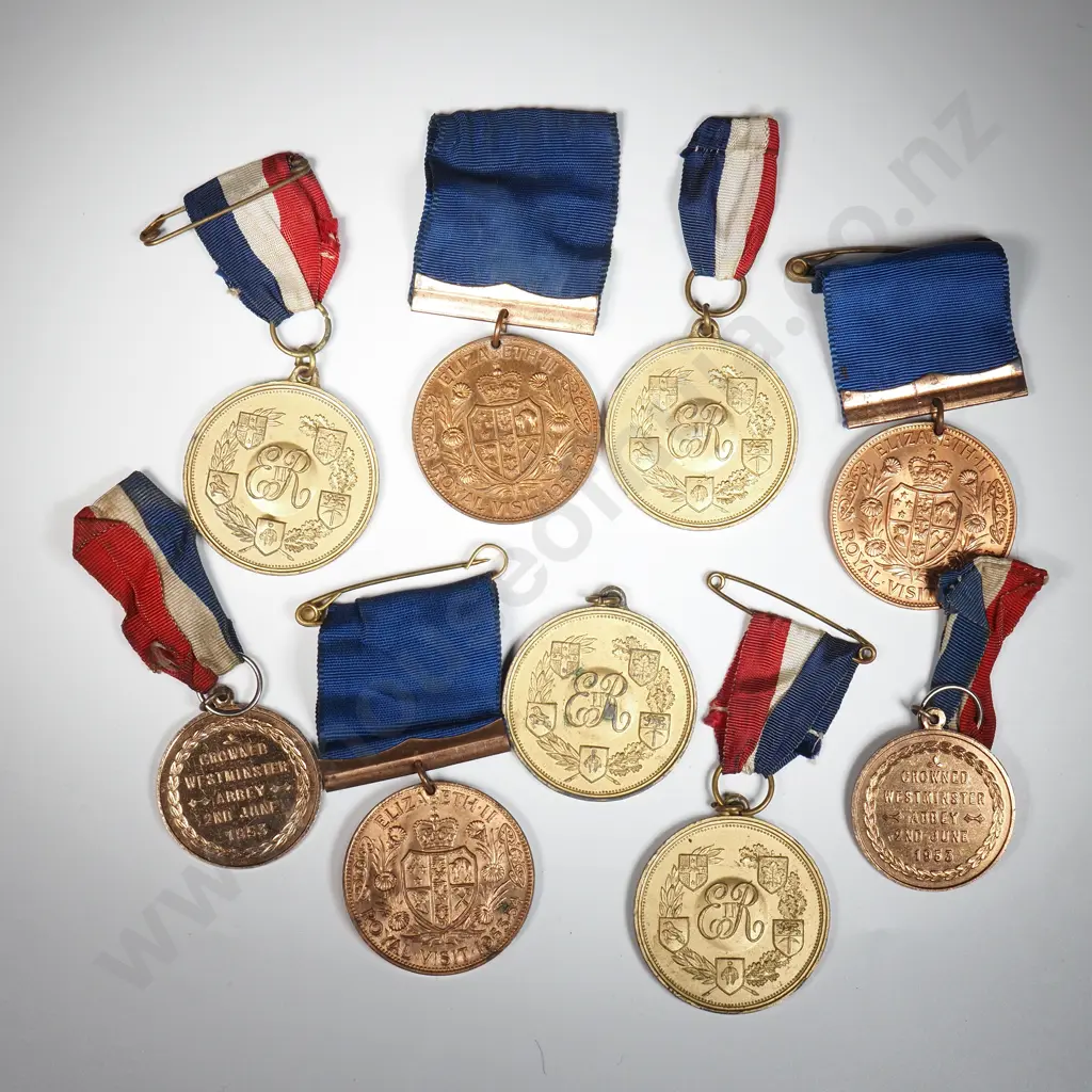 Assorted Royal Visit Related Medals Image 1++