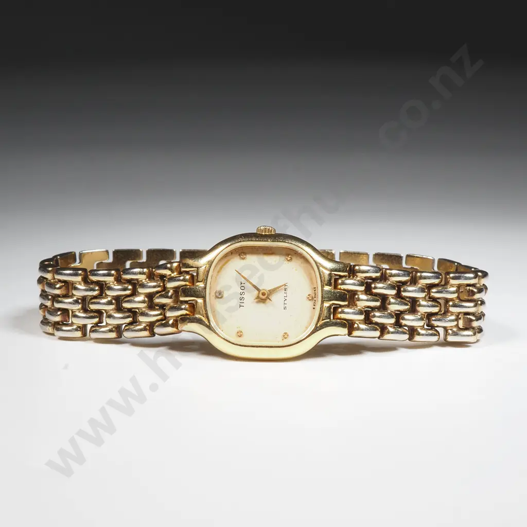 Vintage Tissot Ladies Watch Box Complete w Papers Image 1++