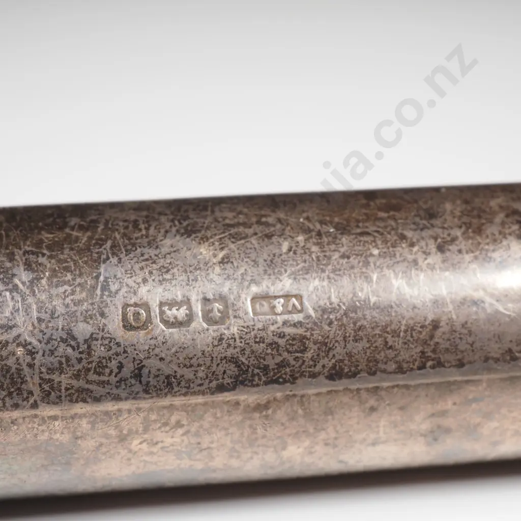 Antique Sterling Silver Torch w English Hallmarks  Image 1++