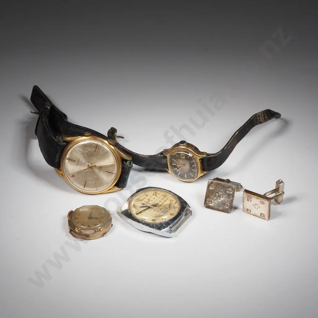Assorted Gents Vintage Wrist Watches Image 1++