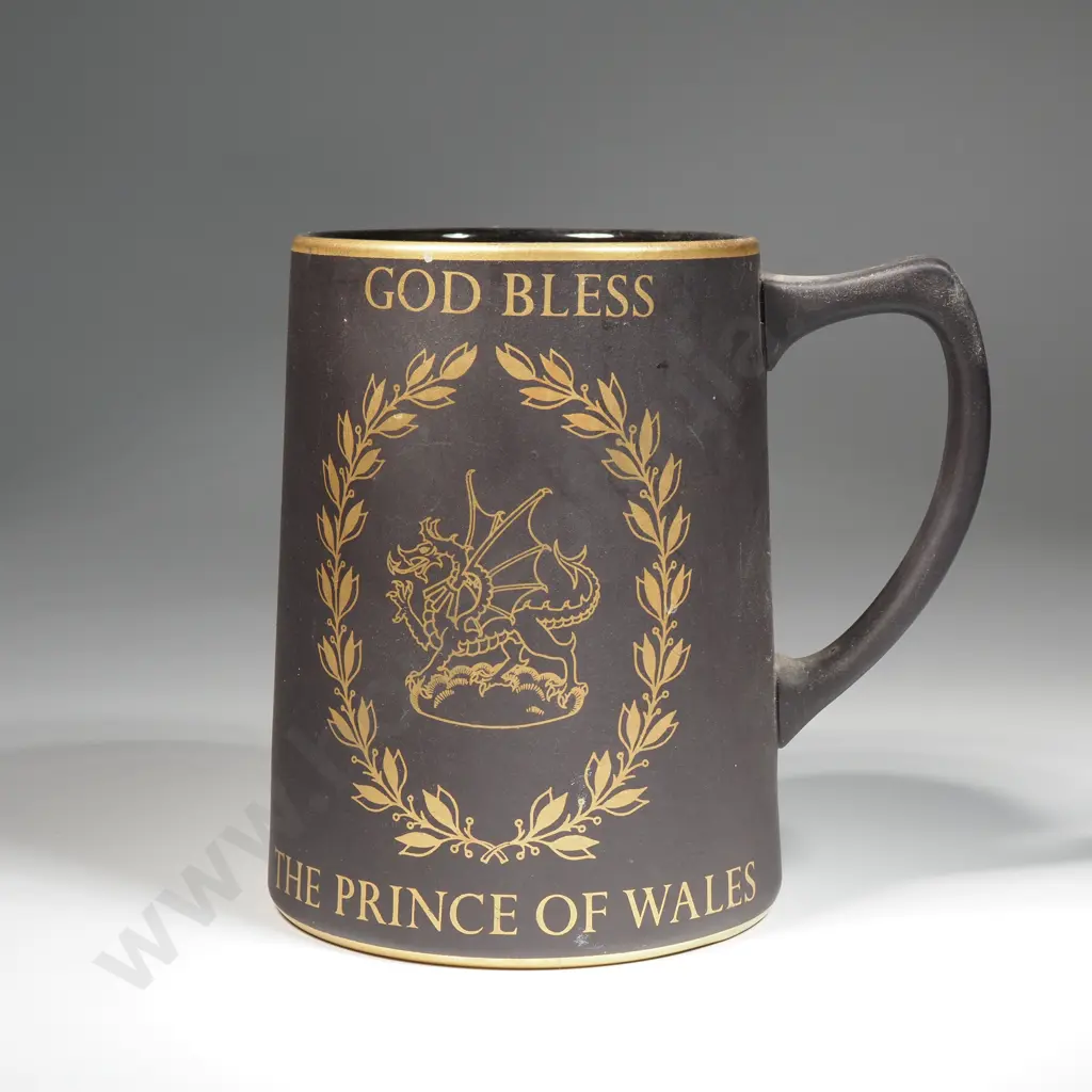 Wedgwood Commemorative Mug - The Investiture Of HRH The Prince Of Wales, Caernarvon 1969 Image 1++