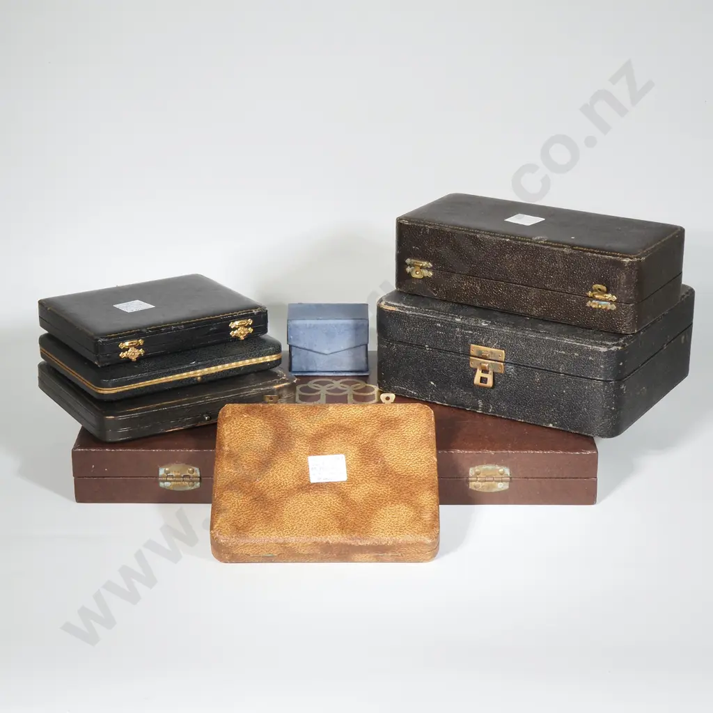Collection Of Vintage Boxes For Teaspoons, Coins  etc. Image 1++