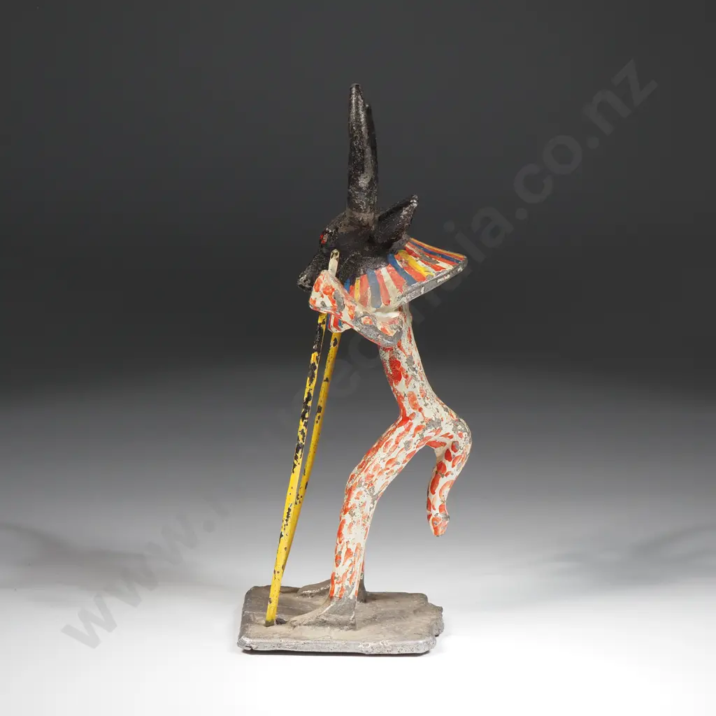 Vintage Folk Art Figurine, Possibly of African Tribal Origin Image 1++