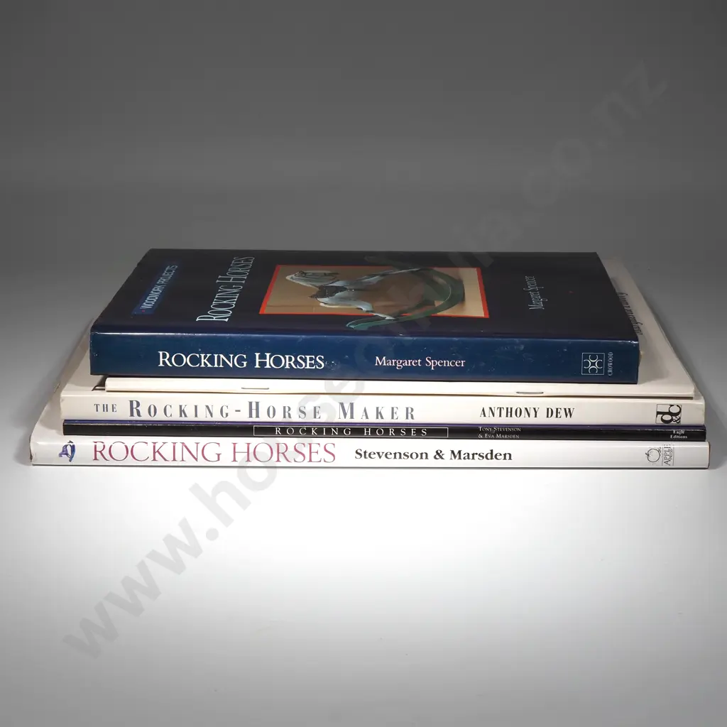 Four Books On Rocking Horses Eva, Stevenson, Tony Marsden, Image 1++