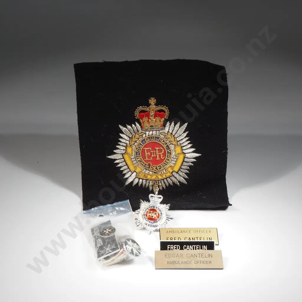 Ambulance Service Badges & Patch - Edgar Cantelin Image 1++