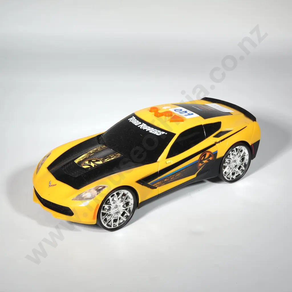 Battery Operated Road Rippers Wheelie Power Chevy Corvette C7  Image 1++