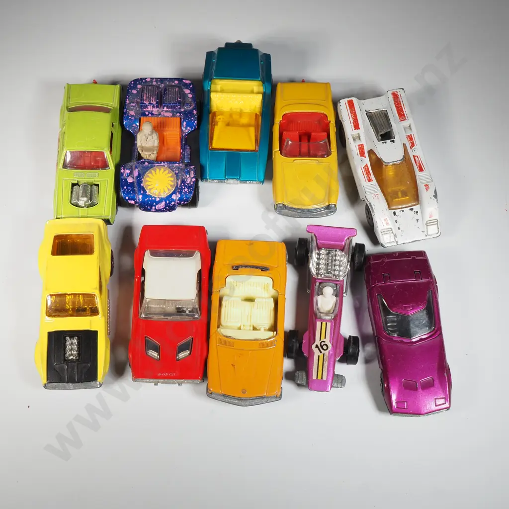 Ten Mixed Matchbox Vehicles Image 1++