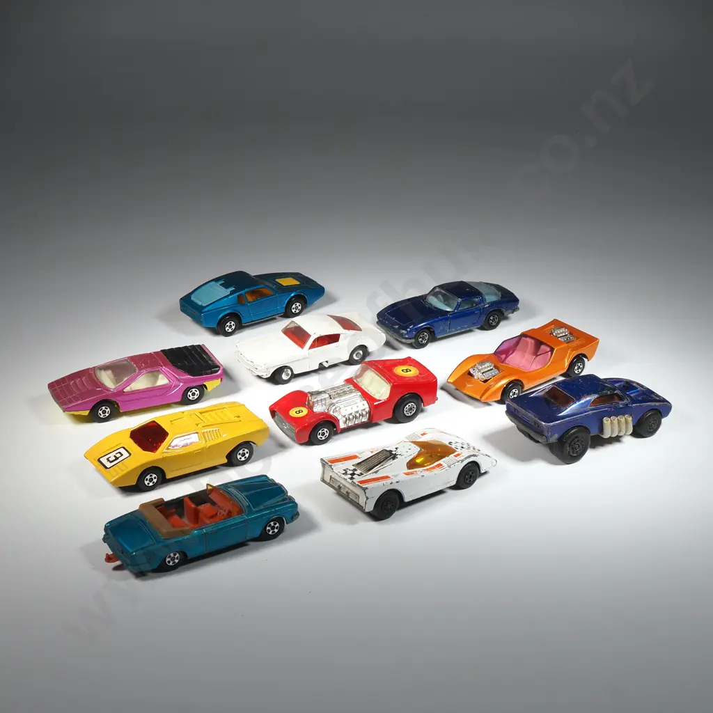Ten Mixed Matchbox Cars Image 1++