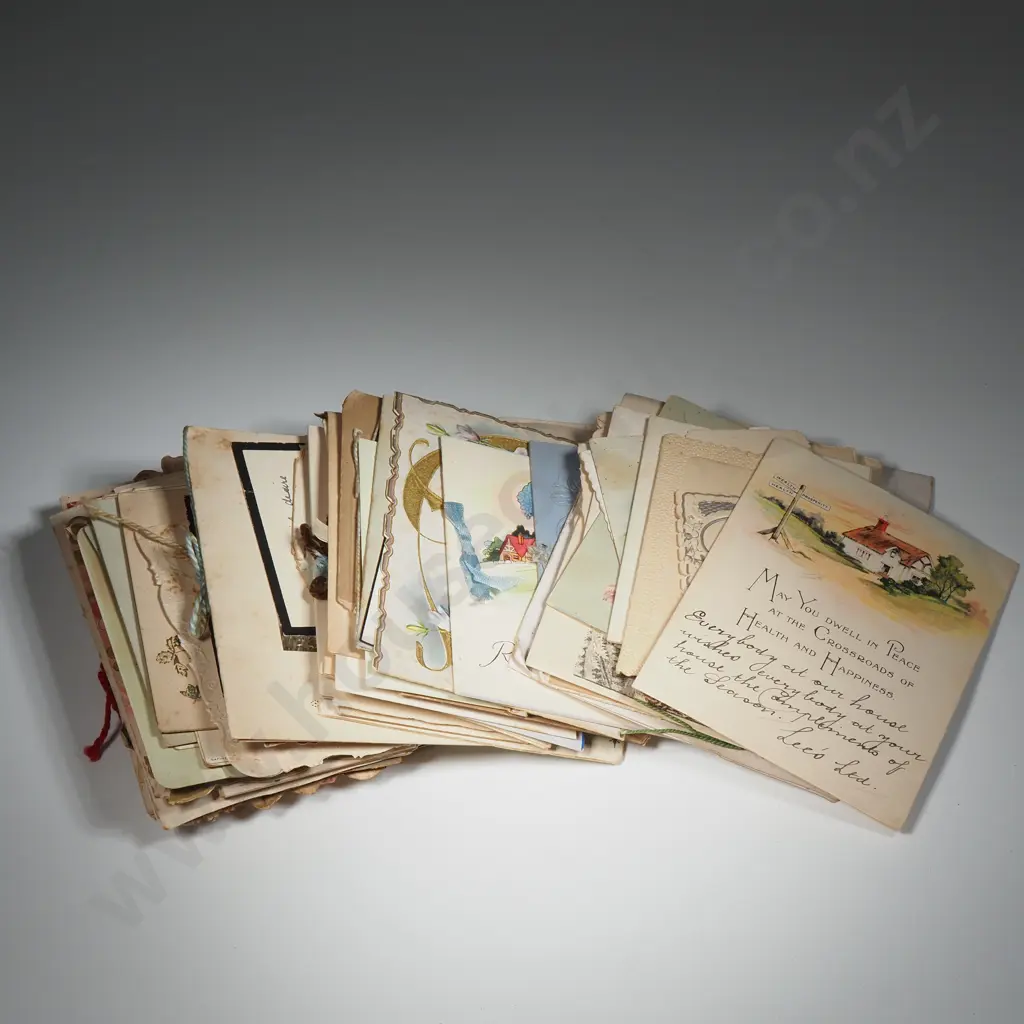 Collection of Vintage Greeting Cards including Christmas Cards & Birthday Card Image 1++
