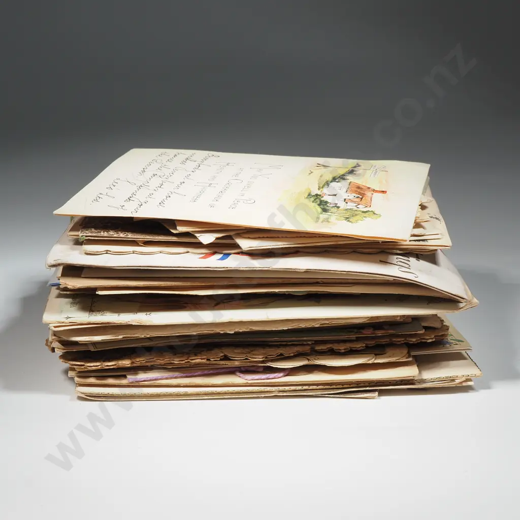 Collection of Vintage Greeting Cards including Christmas Cards & Birthday Card Image 1++