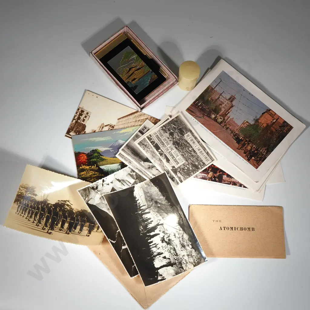 Vintage Japanese Photos Of Tokyo, Postcards & Notebook Image 1++