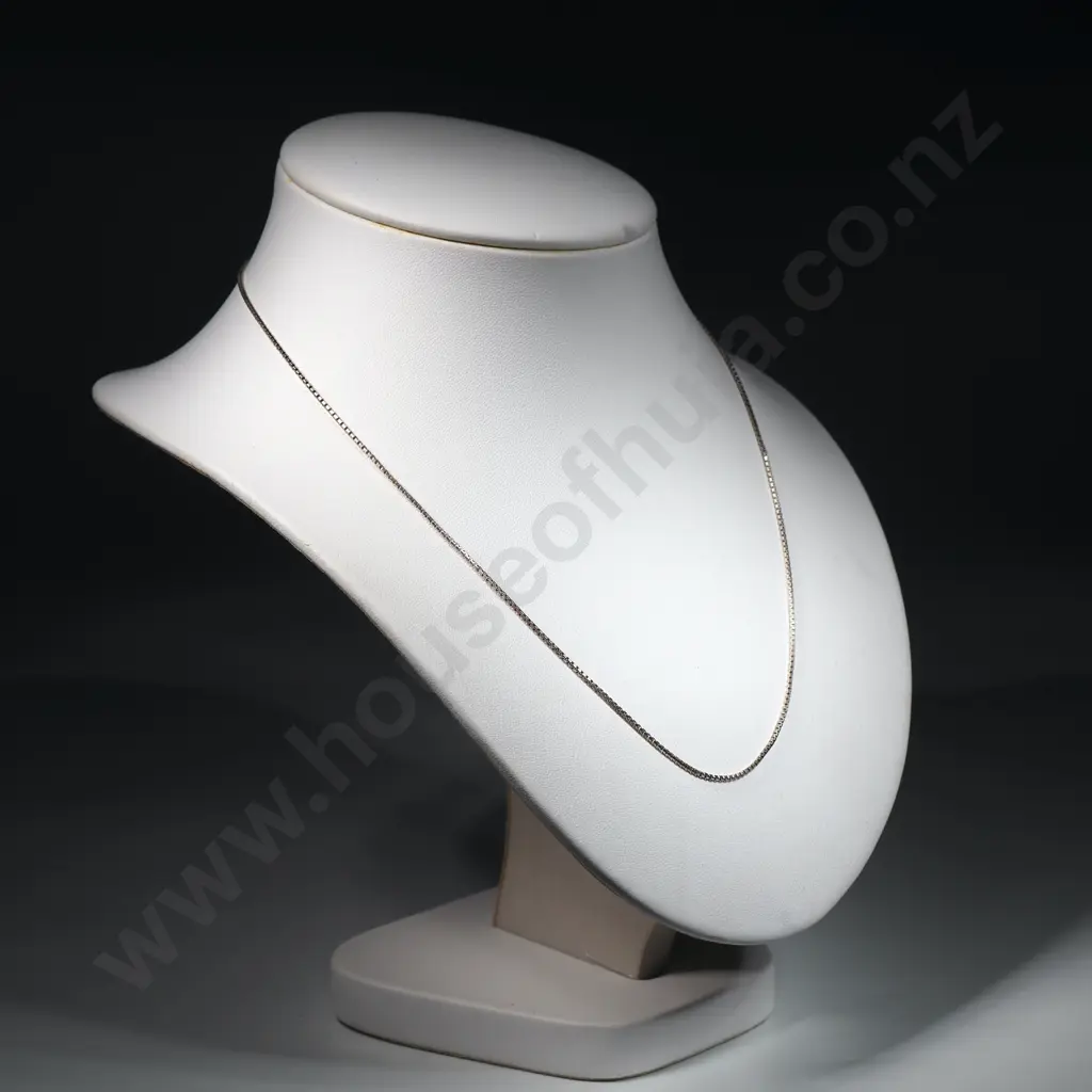 Sterling Silver Box Link  Chain Image 1++