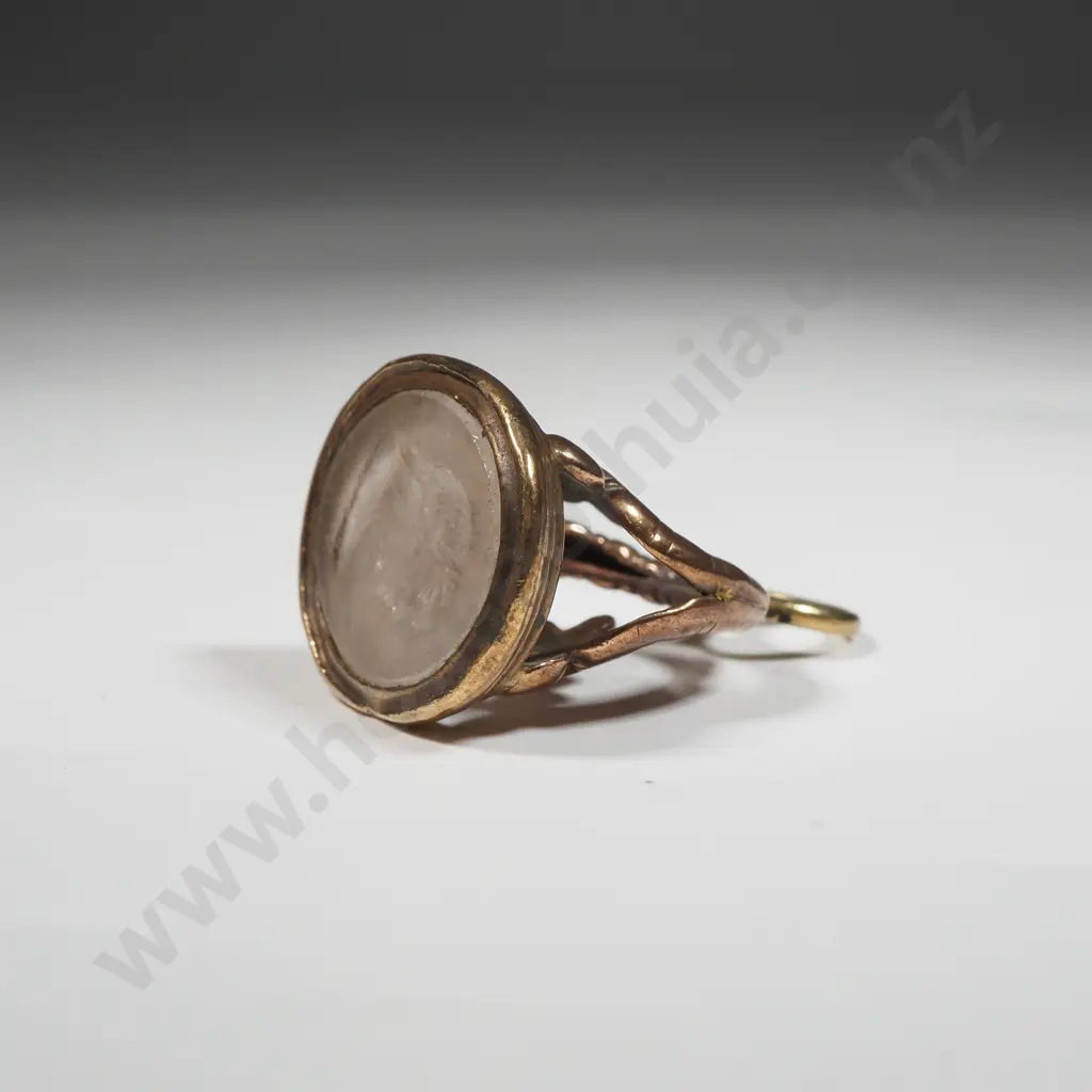 Rolled Gold Antique Seal Image 1++