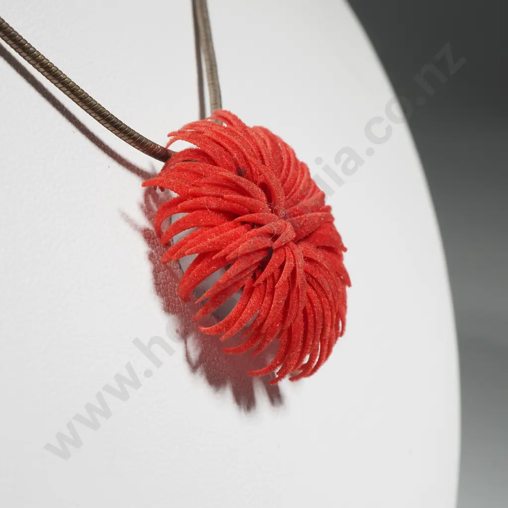 Sterling Silver Chain With Floral Pendant. Vendor Purchased Form Gallery Image 1++