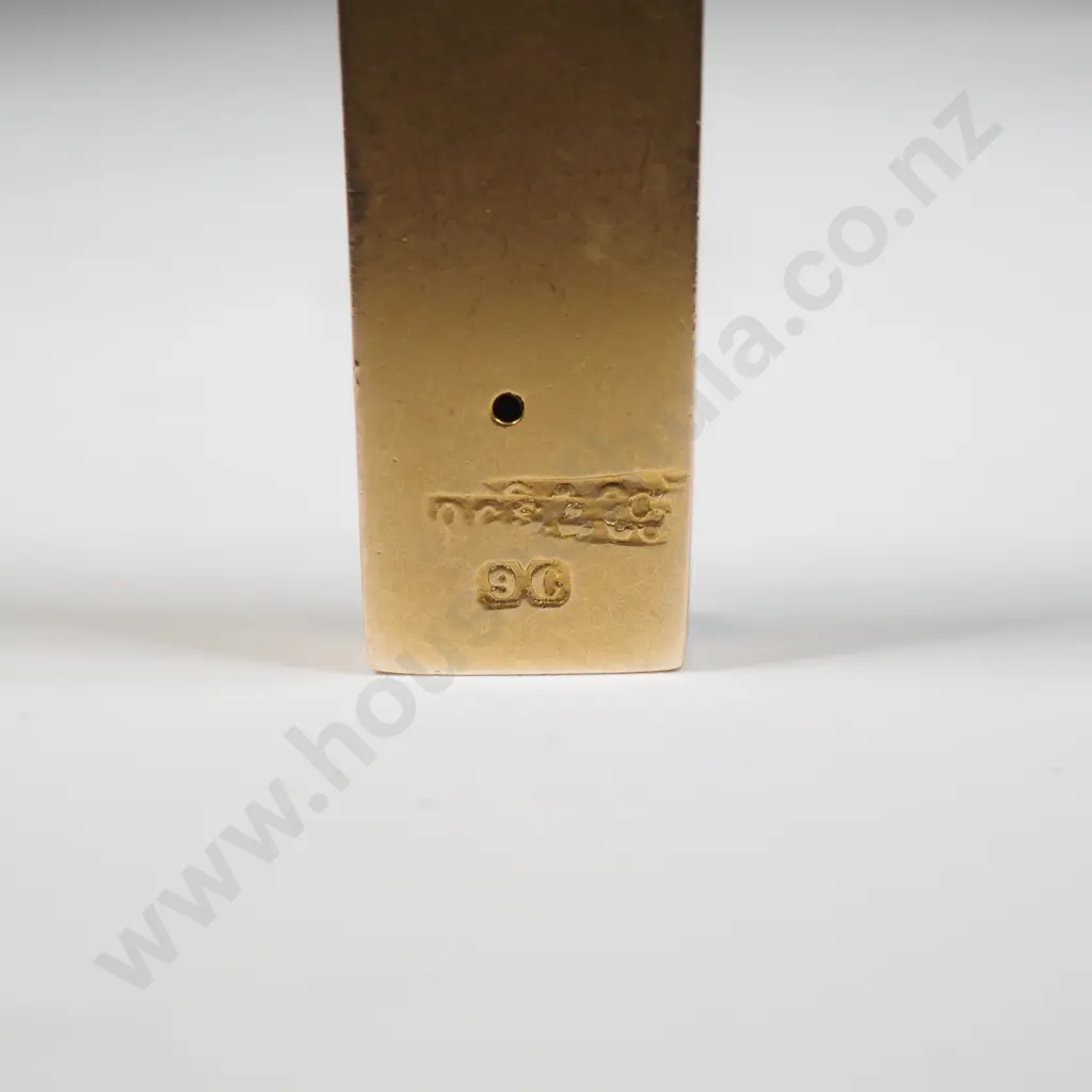 Exceptional 9ct Gold Opal Cross Pendant / Brooch - Colonial Maker Image 1++