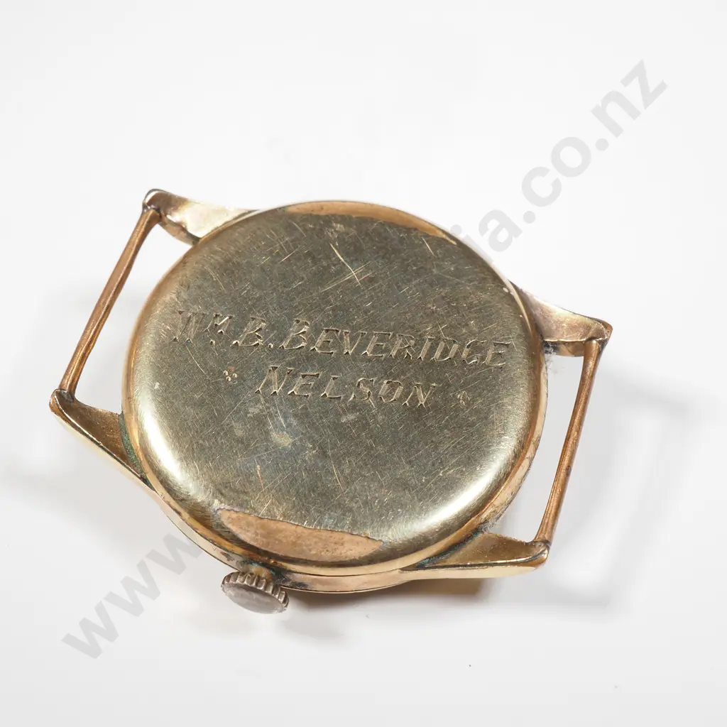 Vintage Rolled Gold Gentlemans Wrist Watch Image 1++