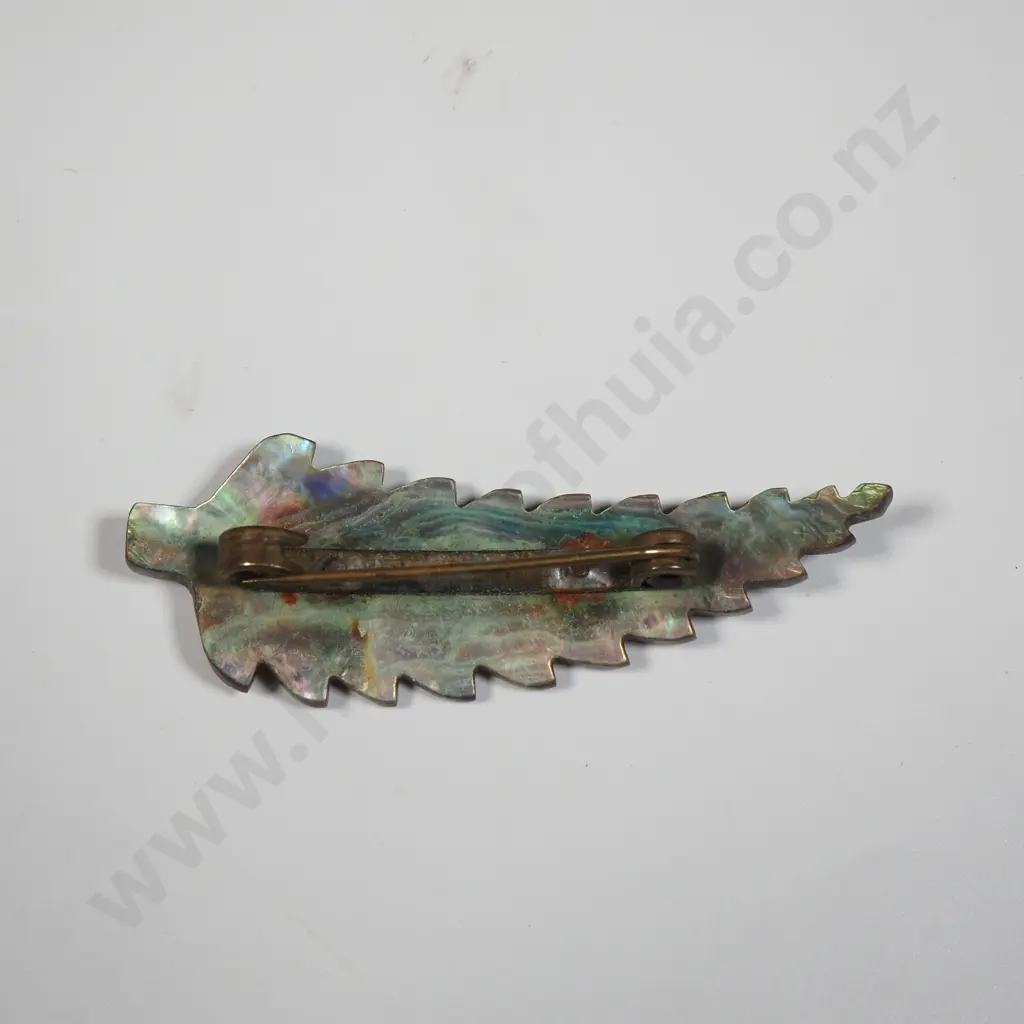 Two Paua Shell Brooches Image 1++