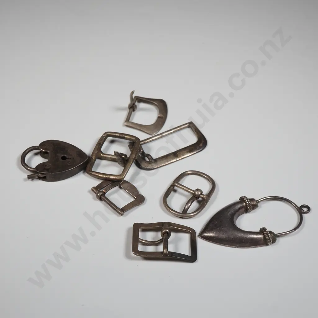 Assorted Sterling Silver Buckles & Clasps Image 1++