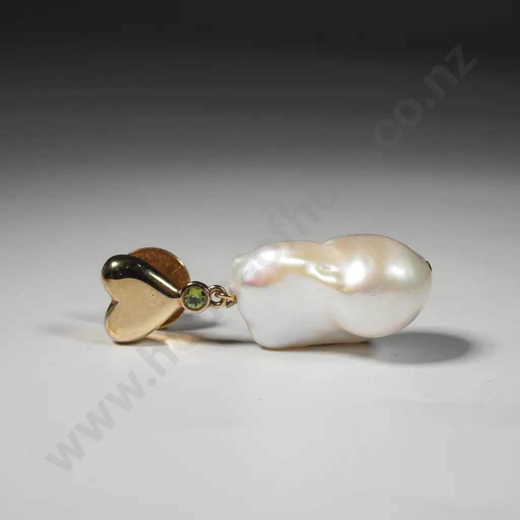 MEADOWLARK 23K Plated Pearl Drop Earrings Image 1++