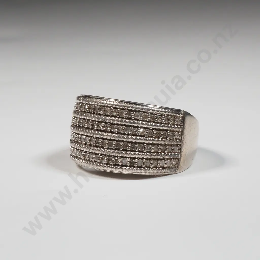 Sparkly Sterling SIlver Ring Image 1++