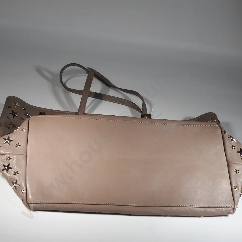 JIMMY CHOO Sasha Star Studded Tote Bag Image 1++
